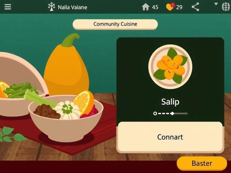 Nadu Taste Adventure Cooking Interface